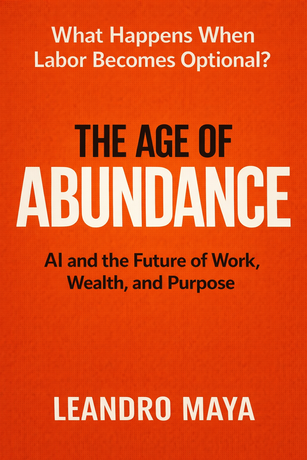 The Age of Abundance cover